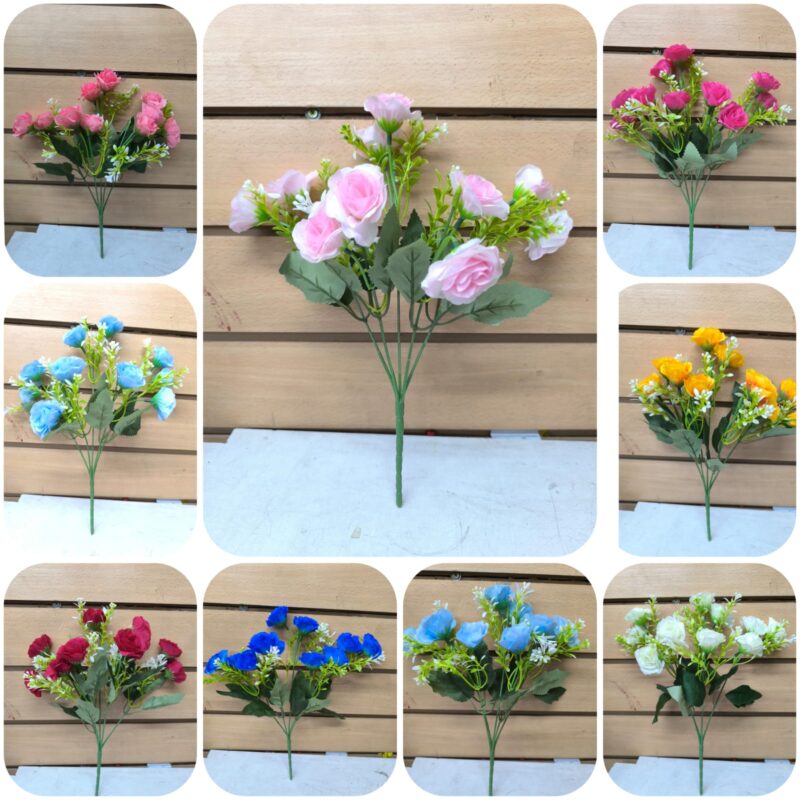 Ramo camelias x 10 florcitas