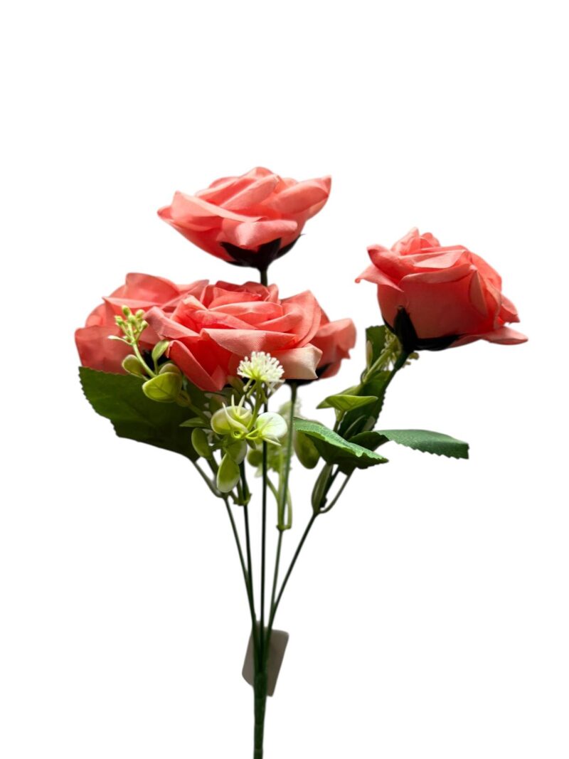 Ramos rosas x5 cabecitas - Imagen 6