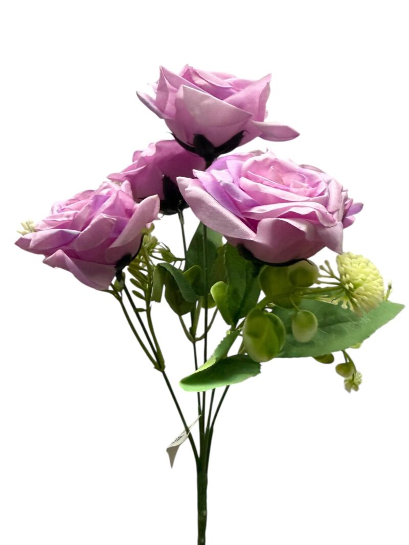 Ramos rosas x5 cabecitas - Imagen 2