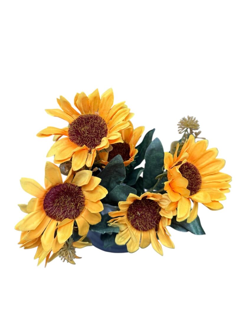 Ramos girasoles grandes x6 cabecitas - Imagen 4