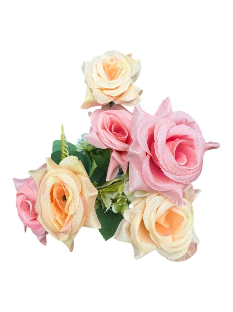 Ramo rosas con relleno bitono x7 cabecitas - Imagen 10