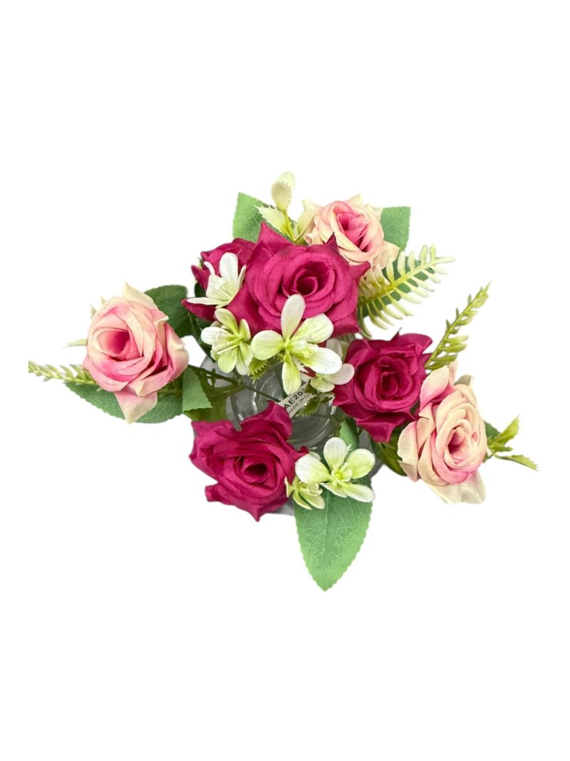 Ramo rosas con relleno bitono x7 cabecitas - Imagen 11