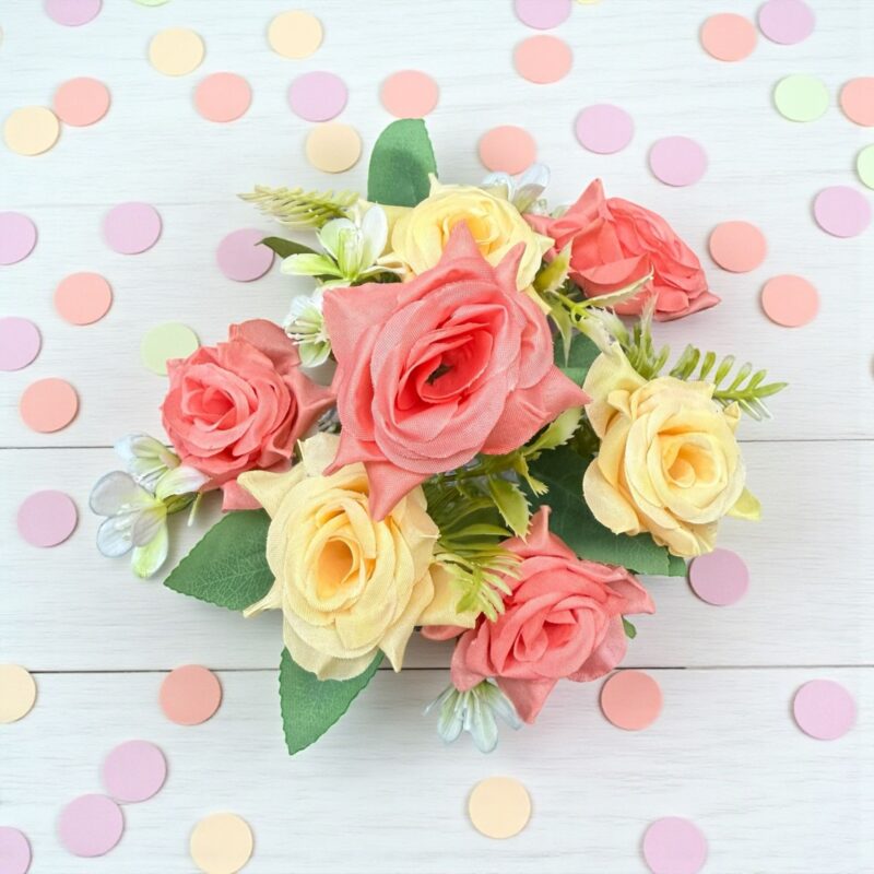 Ramo rosas con relleno bitono x7 cabecitas - Imagen 12