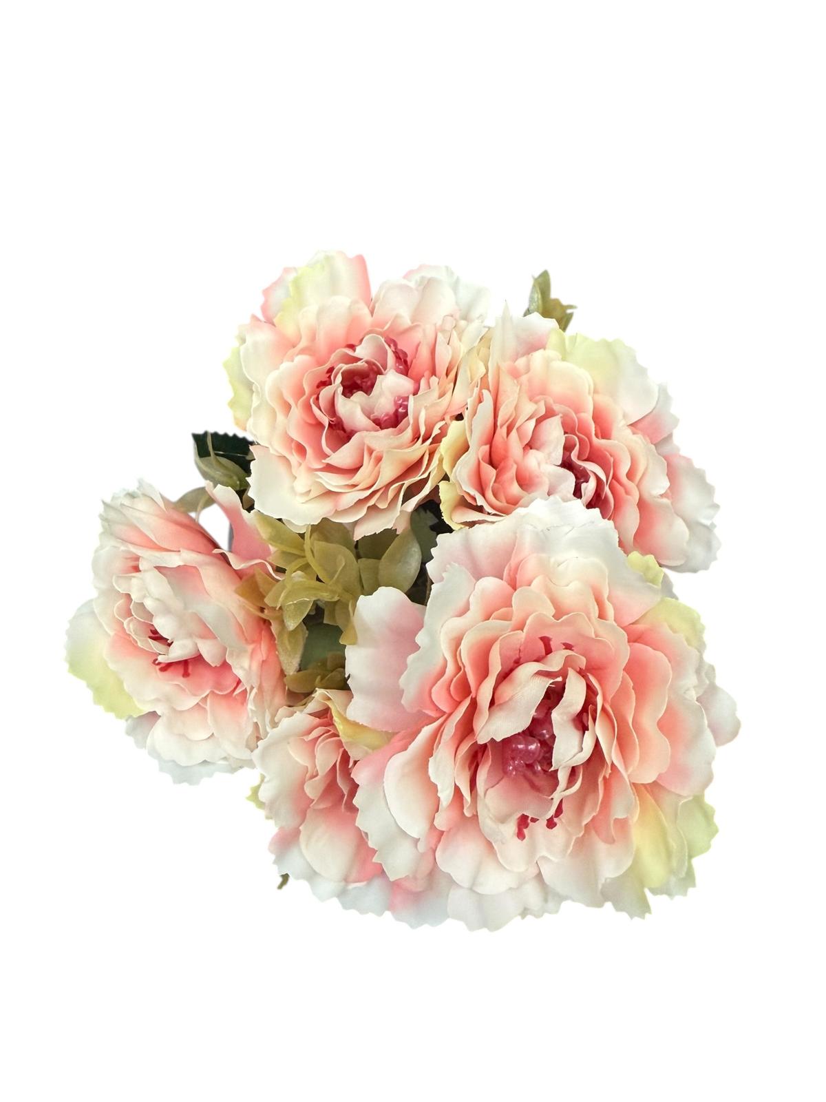 Ramo Peonias Artificiales x5 cabecitas Estrella Deco - Imagen 17