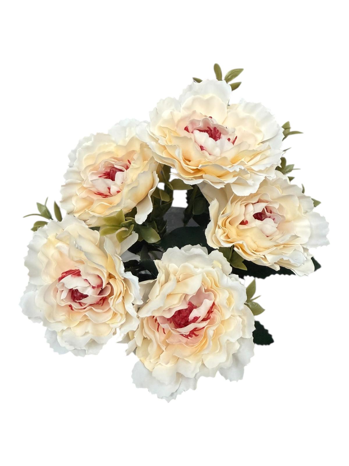 Ramo Peonias Artificiales x5 cabecitas Estrella Deco - Imagen 15