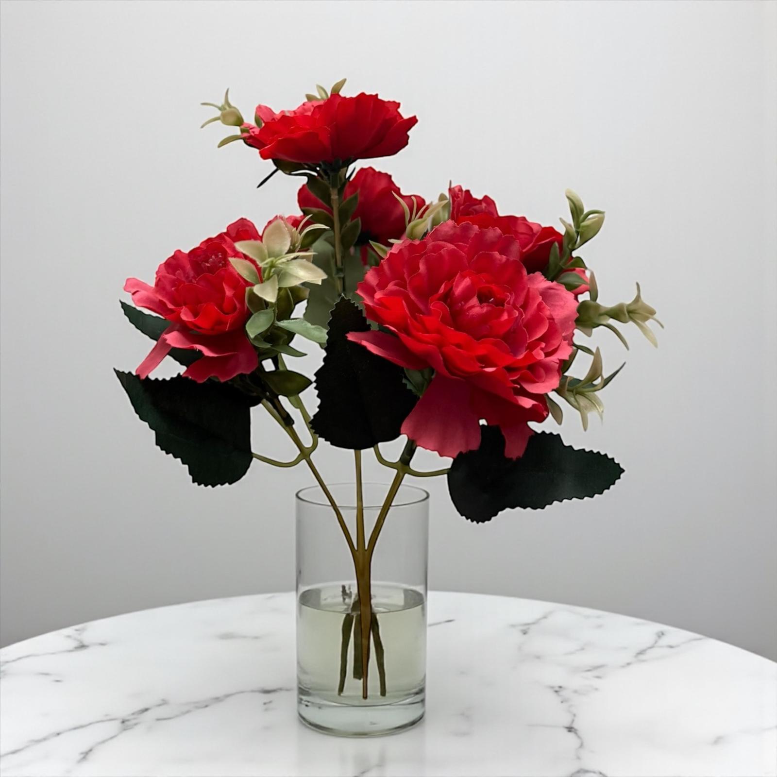 Ramo Peonias Artificiales x5 cabecitas Estrella Deco - Imagen 23