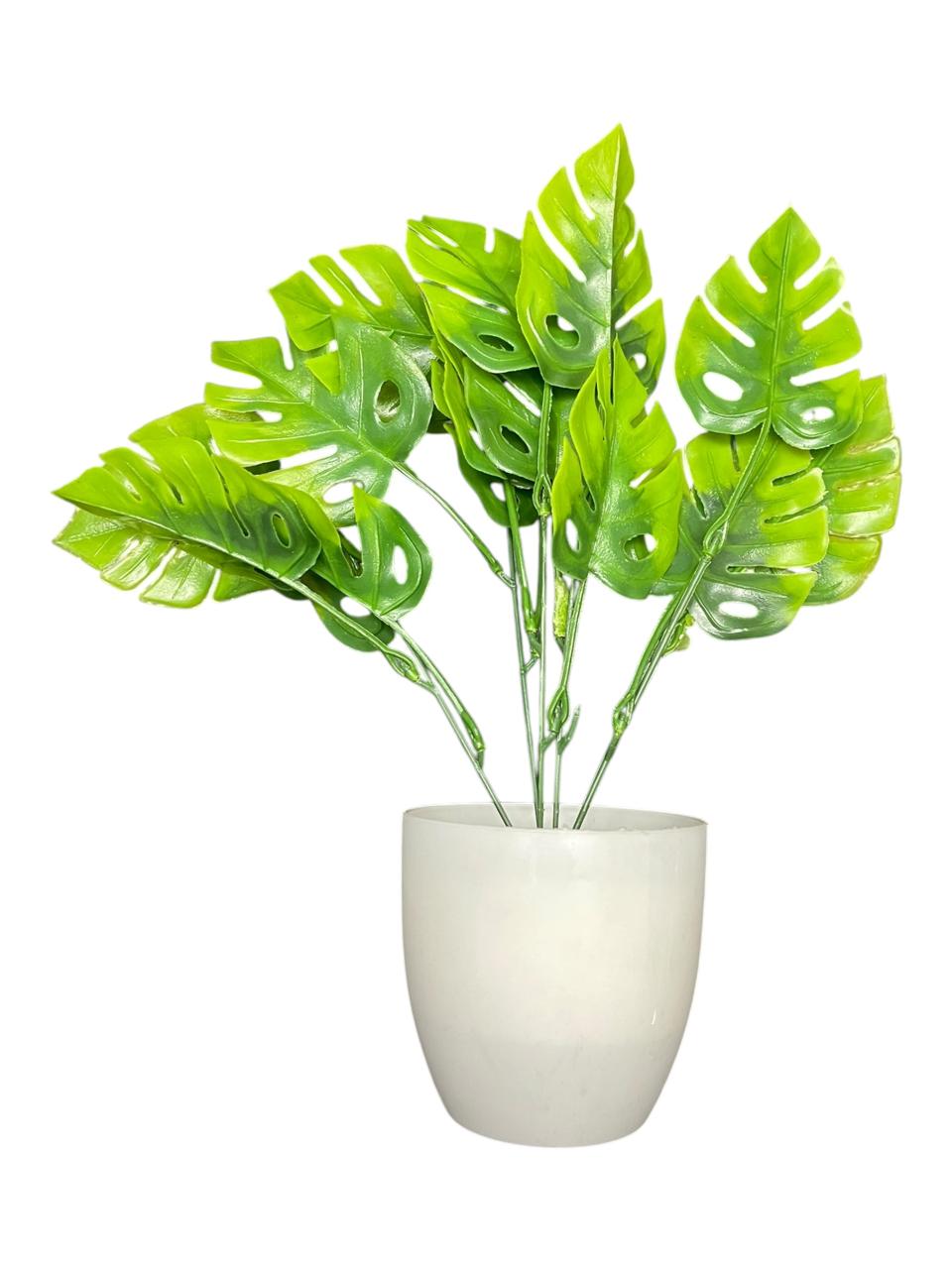 Planta Artificial Monstera Realista c/Maceta Estrella Deco ED2026 - Imagen 5