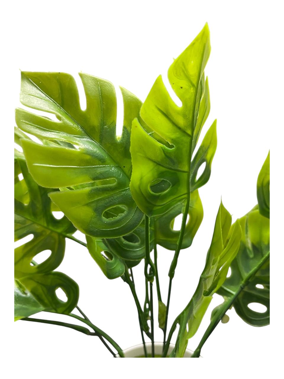 Planta Artificial Monstera Realista c/Maceta Estrella Deco ED2026 - Imagen 4