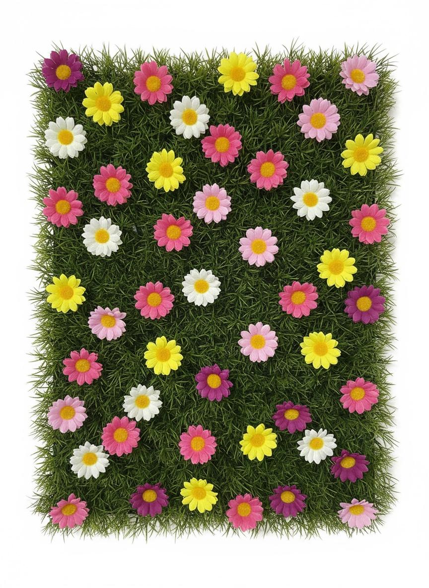 Flores Artificiales Tipo Margarita - Pack x 15 unidades Estrella Deco - Imagen 2