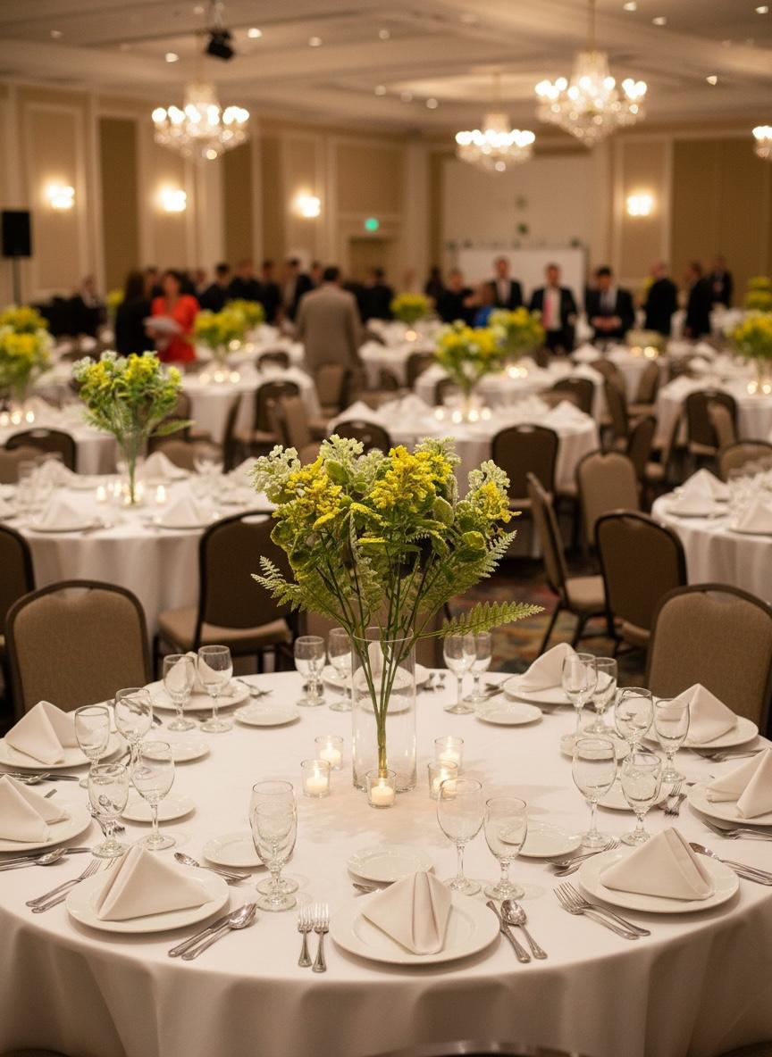 Ramo Artificial Gipsofila Premium Con Hoja Helecho Realista Estrella Deco - Imagen 4