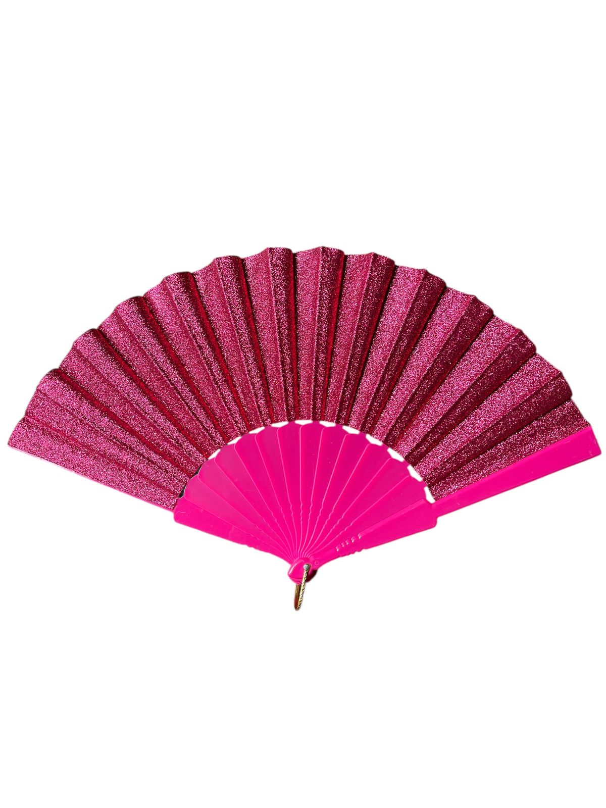 Pack x12 Abanico Con Brillo Gliter Surtidos Navidad Souvenir Estrella Deco - Imagen 7