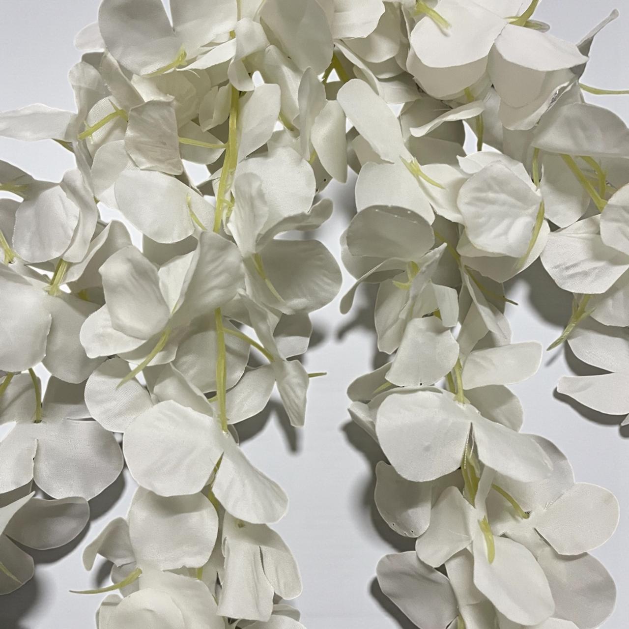 Ramo De Glicina Artificial 80cm - Colgante Decorativa Estrella Deco - Imagen 12