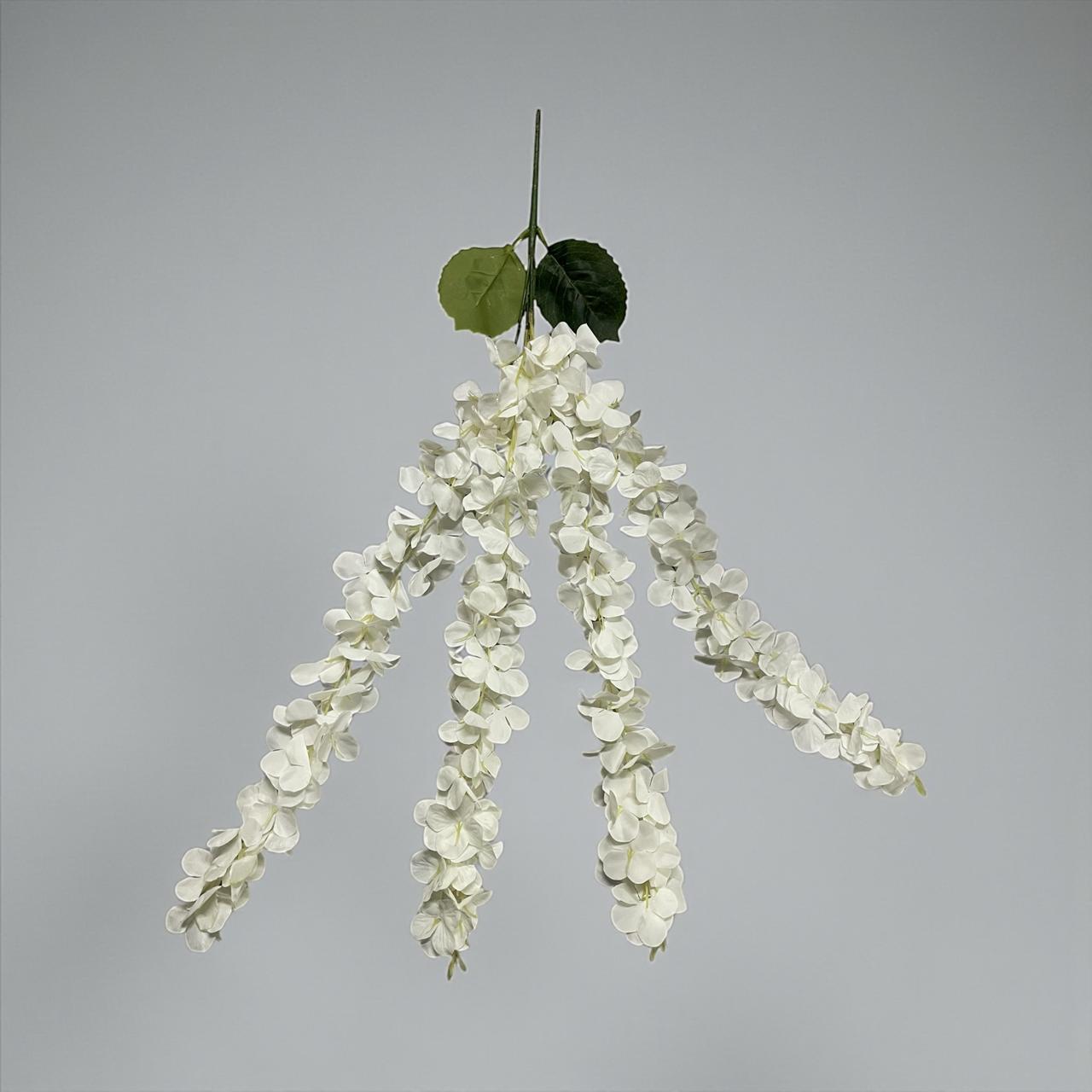 Ramo De Glicina Artificial 80cm - Colgante Decorativa Estrella Deco - Imagen 13