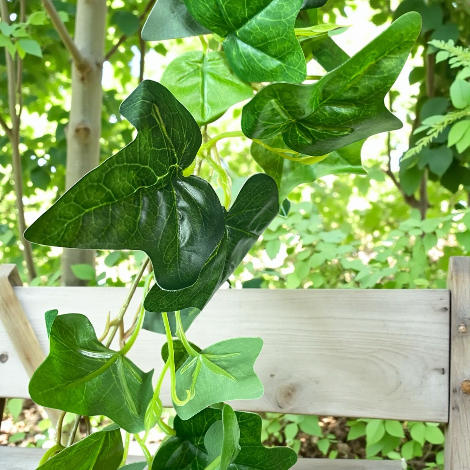 Enredaderas Verde Premium Artificial 1.8M Hojas Decorativas Para Pared y Eventos Estrella Deco - Imagen 16