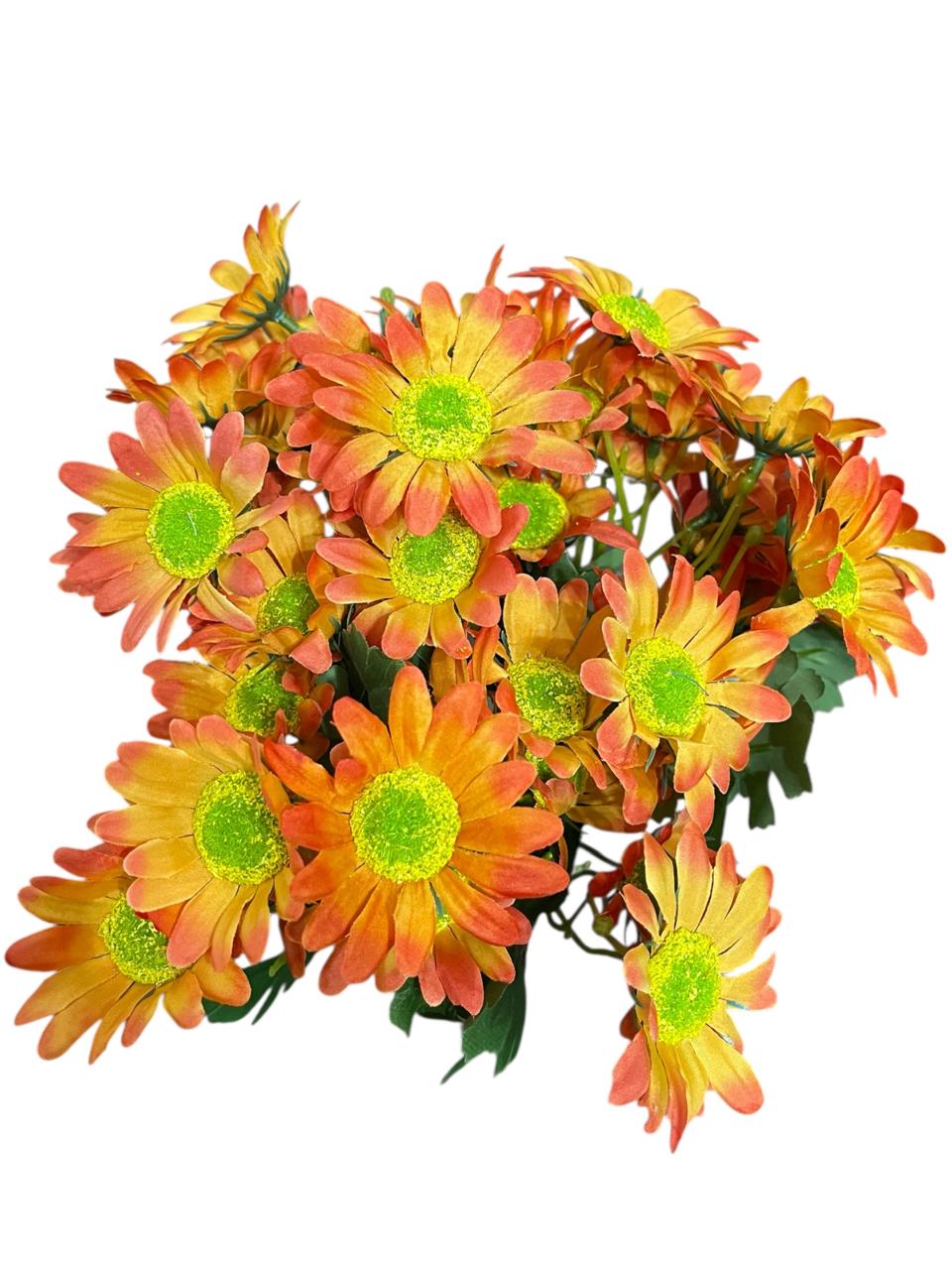 Ramo Artificial Margarita Premium x 15 cabecitas Estrella Deco - Imagen 10