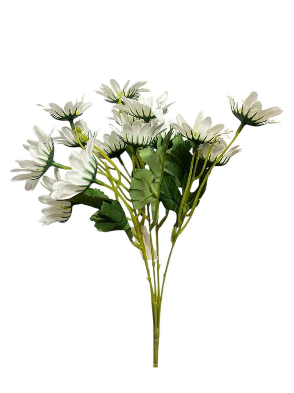 Ramo Artificial Margarita Premium x 15 cabecitas Estrella Deco - Imagen 7