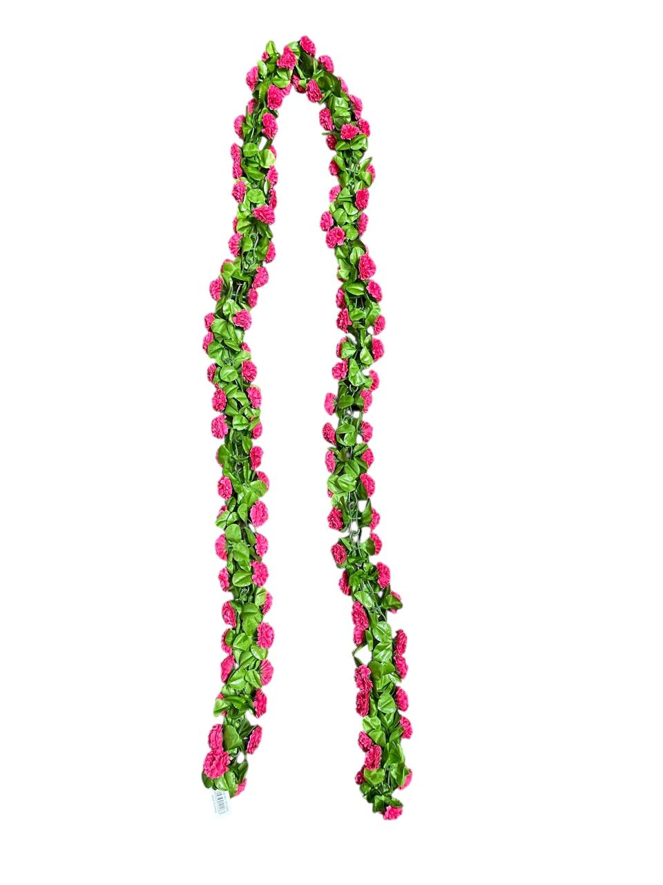 Guirnalda Flores artificiales Hortensias 112 cabecitas 2m Estrella Deco - Imagen 5