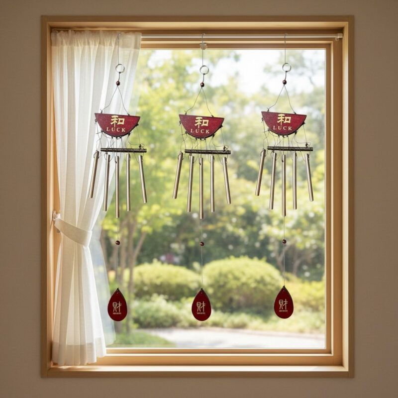 Llamador de angel Feng Shui De Viento Prosperidad Suerte Decoración Hogar