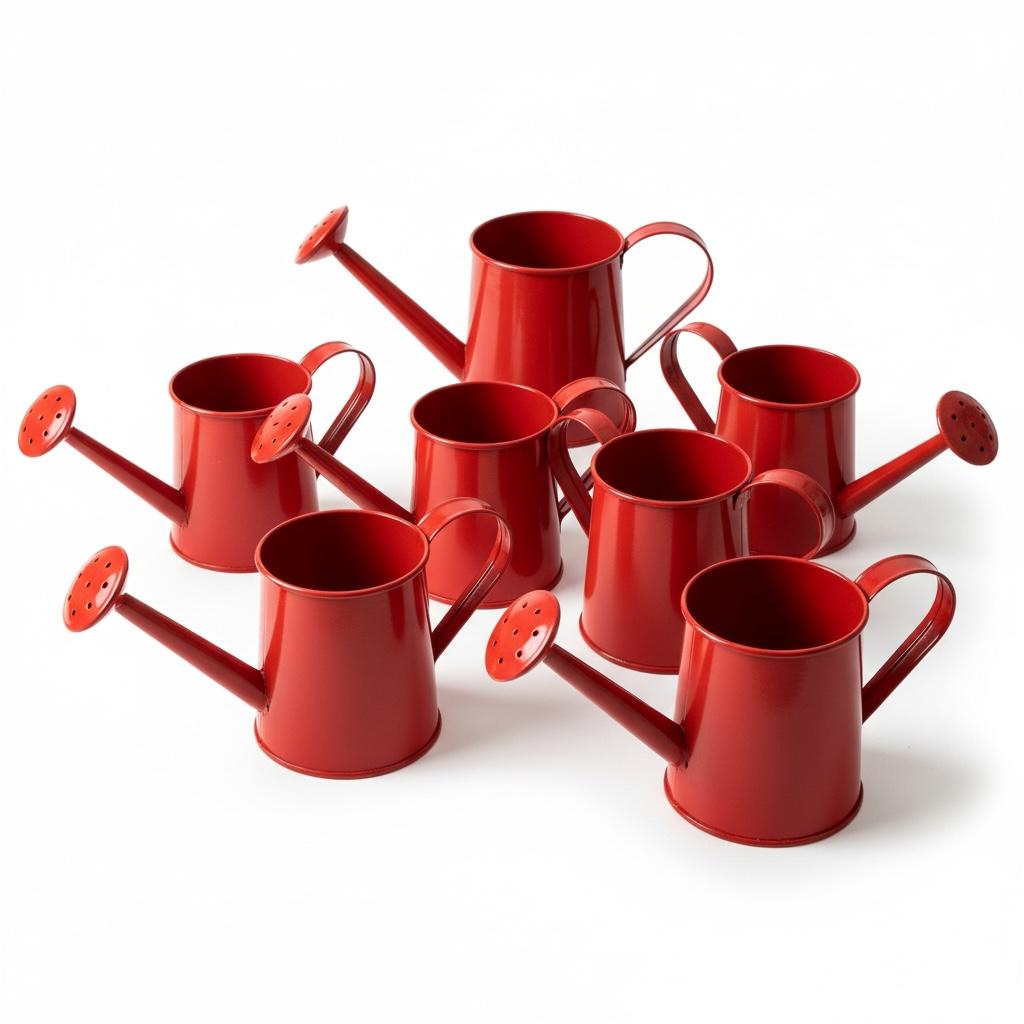 Souvenir Original Regadera Mini Metal Maceta Decorativa Eventos 15 Años Cumpleaños - Imagen 4