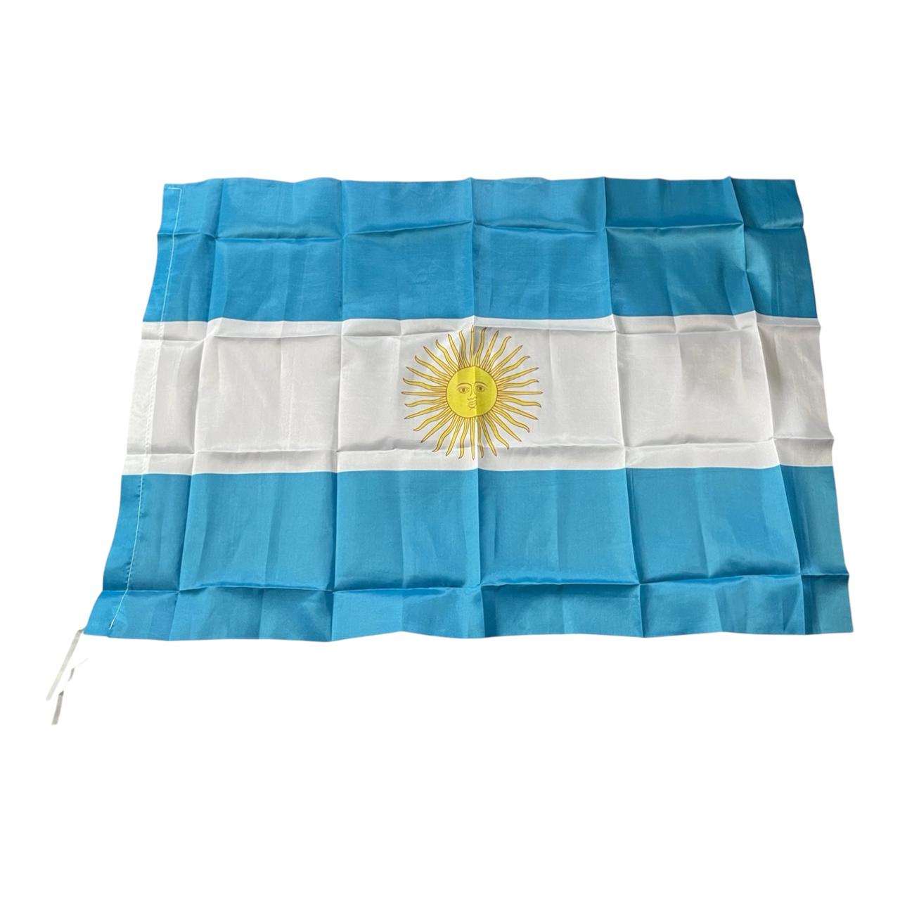 Banderas Argentina Tela Costura Reforzadas 60x88cm - Imagen 4