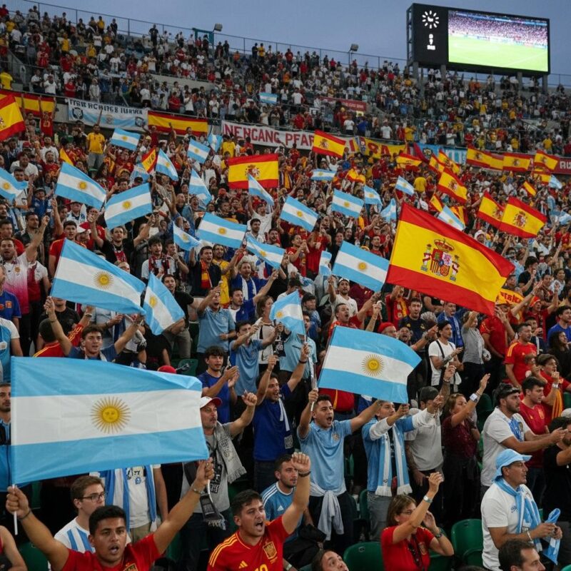 Banderas Argentina Tela Costura Reforzadas 60x88cm