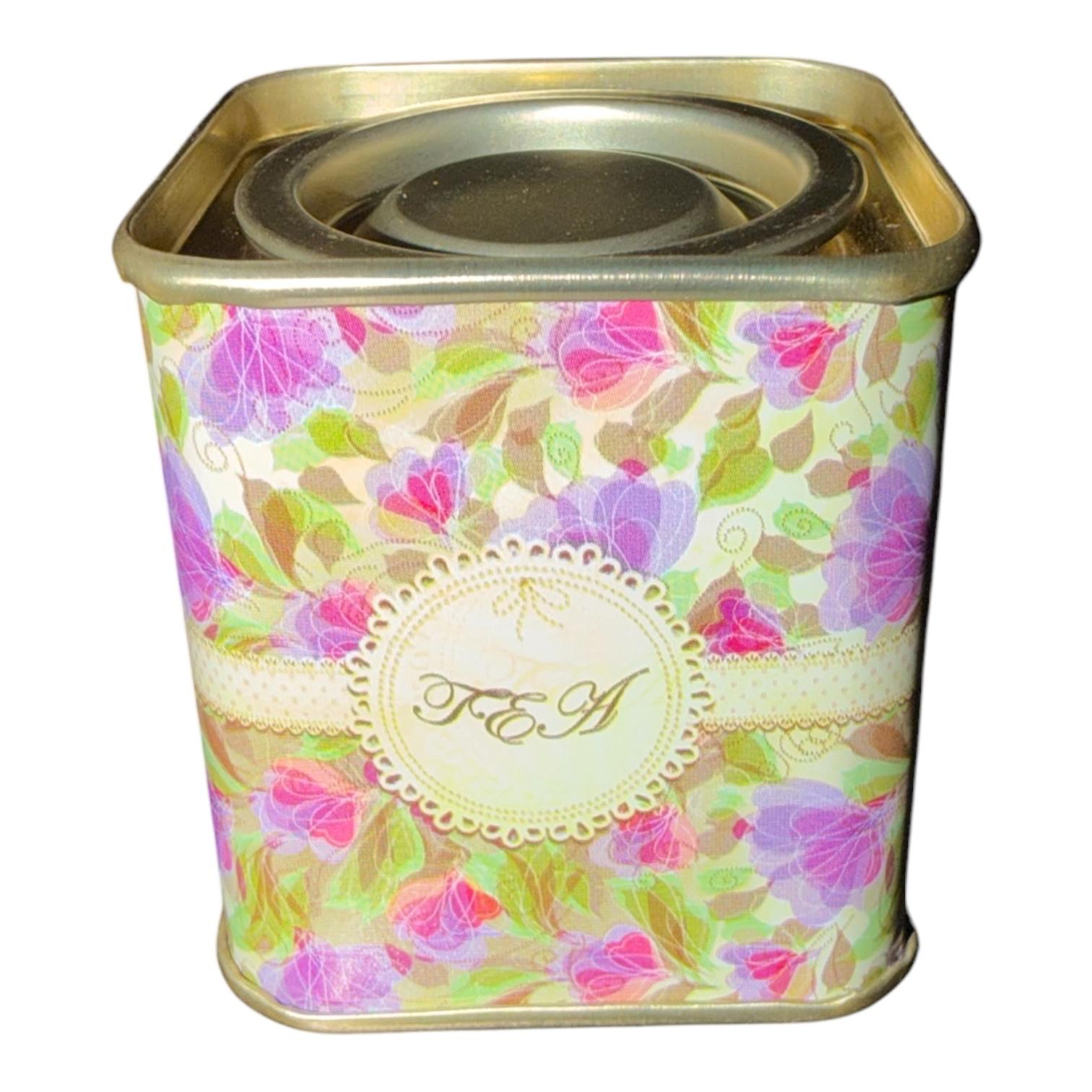 Mini Latas De Metal Para Té Especias Hierbas 5x5cm - Imagen 2