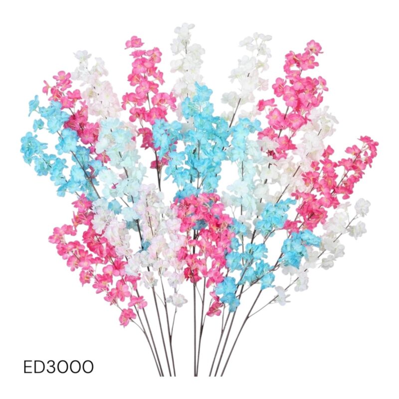 Vara Flor De Cerezo Artificial Flores Decoración Eventos 1m ED3000