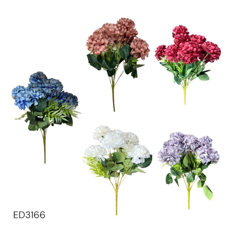 Mega Ramo Hortensia x12 flores 40cm